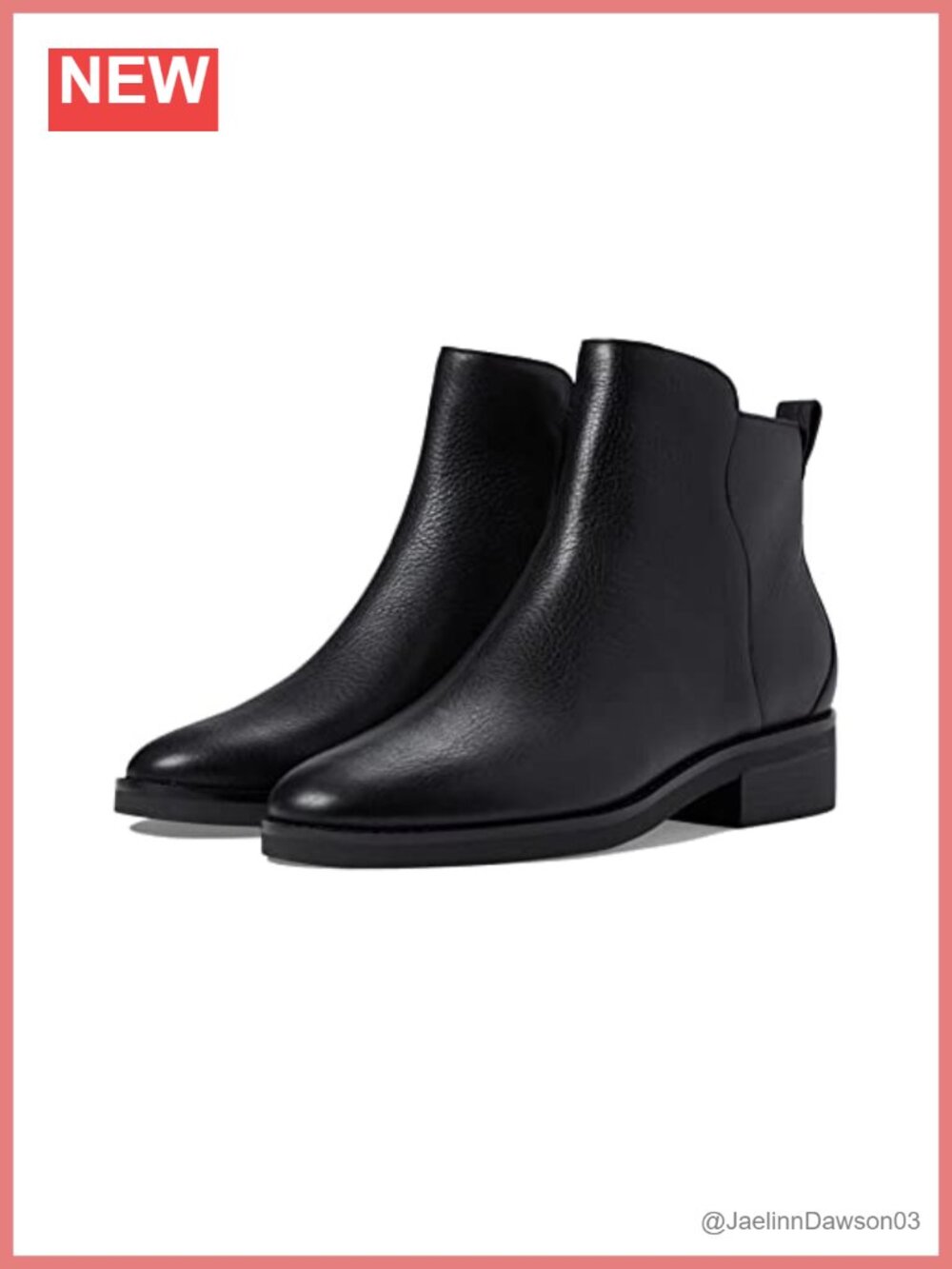 Leather Chelsea Ankle Booties for Women - Comfortable Pull-On